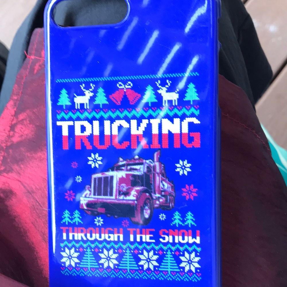 Holiday truck driver iPhone 7 Plus phone case
